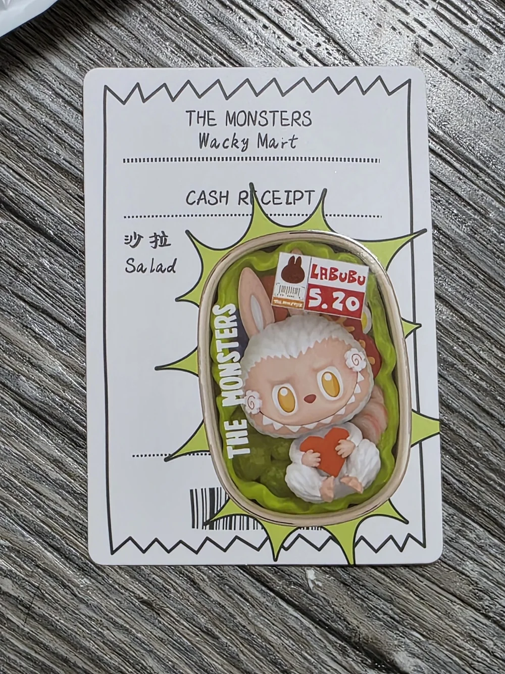 Pop Mart Labubu The Monsters Wacky Mart Series Blind Box Figure *NIOB
